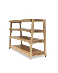 Butcher Block Acoustics RigidRack - 4 Shelf Rack (Maple Shelves / Maple Legs)