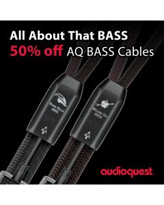 AudioQuest 50% off BASS Cable Sale!