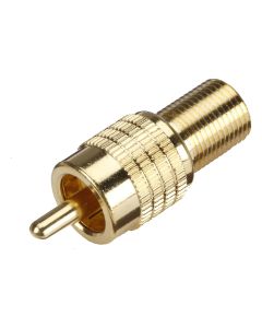 Audioquest F to RCA Male Adapter