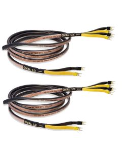 Analysis Plus Black Bi-Oval 12 Biwire Speaker Cable