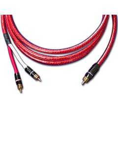 Straight Wire Encore II Subwoofer Cable - Single RCA to Dual RCA