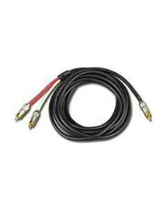 Straight Wire Musicable II Subwoofer Cable - Single RCA to Dual RCA