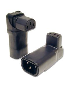 Voodoo Cable Vertical Right Angle 15 amp to IEC Adapter