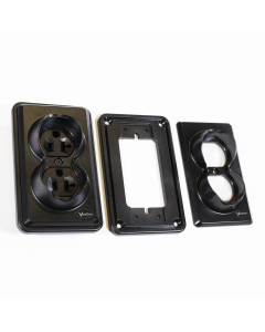 Duplex Wall Plate Kit