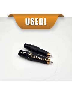XLR to RCA Adapter - Male RCA-Female XLR  (Pair) - USED