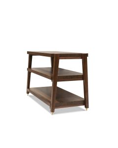 Butcher Block Acoustics RigidRack - 3 Shelf Rack (Walnut Shelves / Walnut Legs)