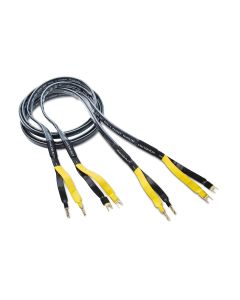 Black Mesh Bi-Oval 9 Biwire Speaker Cable (Pair)