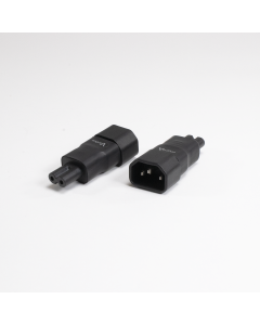 C14 to C7 IEC Two-Pin Adapter