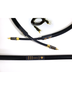 Purist Audio Design's Corvus - Luminist Phono Cable: DIN - RCA is pictured.  Diamond pictures are coming soon.