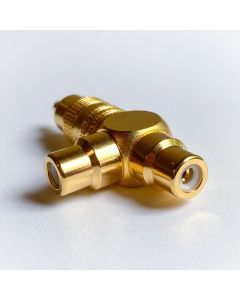 RCA "Y” Block RCA Splitter (Ea)