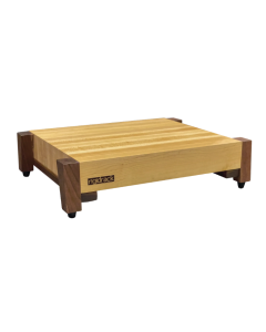 Rigidrack® Rigidstand - 3" Thick Solid Maple Platform - 1½" Walnut Legs