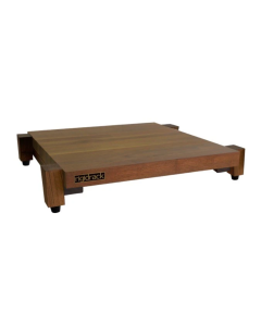 Rigidrack® Amp Stand - 1½" Thick Solid Walnut Platform - 1½" Walnut Legs