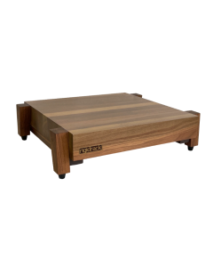 Rigidrack® Rigidstand - 3" Thick Solid Walnut Platform - 1½" Walnut Legs